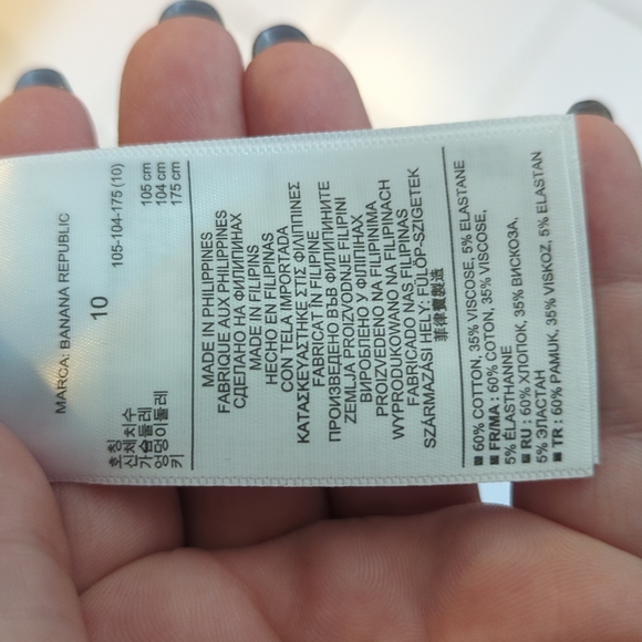 Banana Republic, bright blue sleeveless dress, Size 10 - Picture 4 of 6